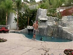 Horny Hot Woman Enjoys Amazing Dirty Pool Time with Lucky Guy - Best NSFW Porn!