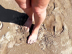 Humiliation on the beach