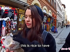 Cute Rides Big Cock! Budapest Sex Vlog With Petite Girl And Jamie Young