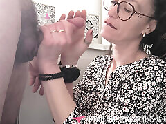 face trash - latex fucking amateur woman sucks her boyfriend&039;s cock and swallows it all with delight