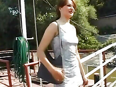 A poor young girl gang banged in boat by a group of filthy men