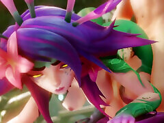 League of Legends Porn Neeko borrachas mom Rule34 3D Incensored