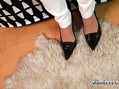White Jeans, Nylon Dangling & offstage sunny leone Toenail Reveal