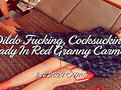 Dildo Fucking, Cocksucking Lady In Red dany danial squirt orgasm Carmen 8 12 2024 CAM5