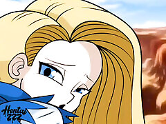 tarte à la crème android 18 dragon ball z hentai vidéo