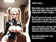 Your mistress shows you how undignified you are - pissplay extreme