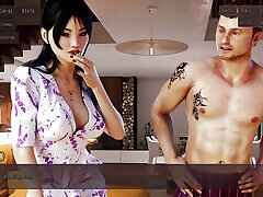 Slut Wife is Getting Fucked Infront of her Cuckold Husband - 3D Hentai Animated Porn With Sound - Living With Temptation