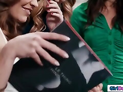Katie Kush, Katrina Colt And Ashley Lane In Three Lesbian Teachers Dp