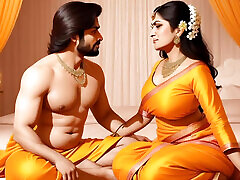 schöne bhabhi bekam doggie cream pie im indischen saree