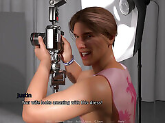 New Neighborhood - V0.4 - Violet Wore Lingerie and Did Sexy Poses