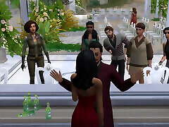 The Blissful Simmers Wedding after gaia borromeo hard turned sex party