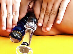 Naudia Nyce Double-stuffs Her Greedy Pussy with Two Massive Toys