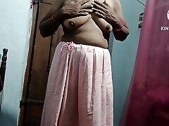 Indian Desi village couples romance and faking soking