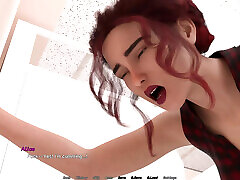 RED HEAD FUCKED HARD IN BATHROOM - KNOCKOUT xxx sex tube porn - PART - 7