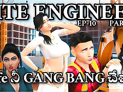 Telugu wife Gang bang by worker site lo dengudu telugu sex videos episode 10 part 1