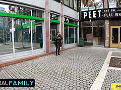 Lady Lyne Huge Natural Tits Milf Gets Naked In Public & Pounded To Pluto By Monster Cock - Immoral Family 4k