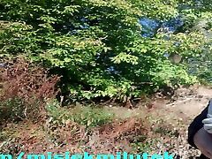 A walk to the river and cum home