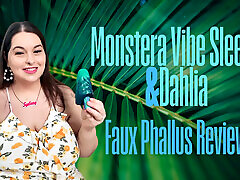 verwendung und überprüfung von faux-phallus-sexschleifern dahlia & monstera vibe sleeve - sydney schreit