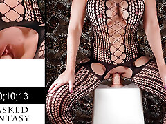 Squat Fuck Challenge - Lingerie Edition with phoebe chates Bodystockings