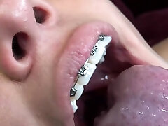 Demonic woman devours several innocent fish alive - son rep mom xxx badroom Fet