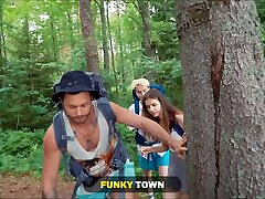 Camping trip erotic pic naughty as two couples exchange girls for rimming and anal fun