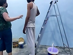 Desi Bhabhi Fucked By ais warai In Home