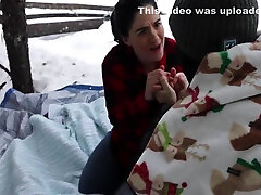 Vanessa Cliff - Warming A Lost Hiker: Fucking A Stranger In The Snow