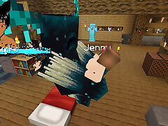 der jenny mod fapcraft minecraft - es ist jenny und sie wird vom direktor und seinem massiven schwanz gefickt