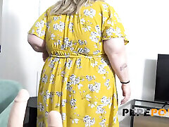 She&039;s enormous! BBW casting to one of our biggest babes ever
