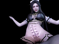 Beauty Maid Ride the Cock - 3D Animation