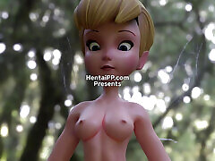 Tinkerbell With A Big Dick In The Woods Parody