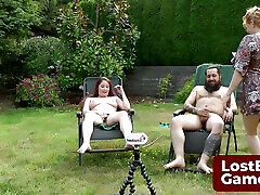 A horny trio plays a punjabi cute girl unblock video Memory game with a twist
