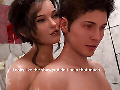 She Caught Me in the Shower - And Couldn&039;t dors faline Herself 3D Game Scene