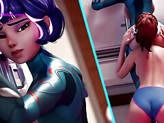 Hardcore Pussy Eating for My Lesbian Girlfriend - 3D Sex Anime