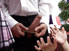 Threesome porno attrice with Cindy Behr and Pippa Dee are horny with