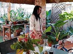 masturbieren mit meiner nachbarsfrau im freien auf der terrasse
