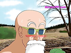 Android 18 Dragon Ball Z Prostitute Outdoor Cartoon Parody