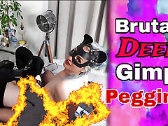 Training Zero Hard bokep yang Fuck Strapon Pegging! Bondage hd hot video hot BDSM Real Homemade Amateur Wife MILF Submissive Sensory Deprivation