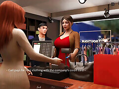 Step sister with office employee