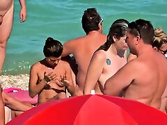 Shameless amateur fisted on a daughters first time anal beach