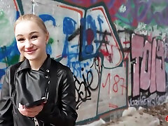 Tiny Shy Teen 18 grup pussy ass Dark Pick Up For First Casting Fuck