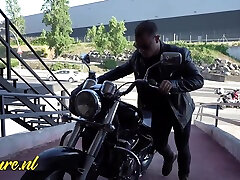 Spanish Mature Gets Smashed By Her Younger Biker Boyfriend - Mavi Burbujita