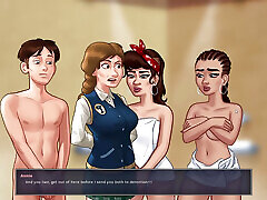 step sister make hot seen in summertime saga part5