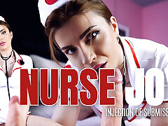infirmière joie-injection de soumission