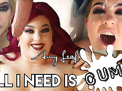 Chubby MILF Amy Leaf- All i need is cum