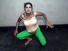 Hot Model Girl cock put between boob Dance Performance 2025 part-2