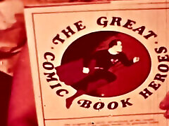 Vintage porn retro erotic theatre - erotic superhero couple