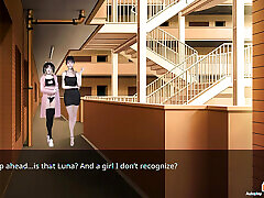 Ep2: tiny tube 18xxx Show with Luna and Mion - Female Anchor Next Door
