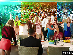 VIXENPLUS Stunning Bride Has First Anal Experience At Hotel Vixen