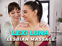 erwachsenenzeit - 1 stunde lexi luna lesben massage zusammenstellung! ft hailey rose, leana lovings und mehr!